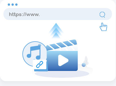 copy video or audio url